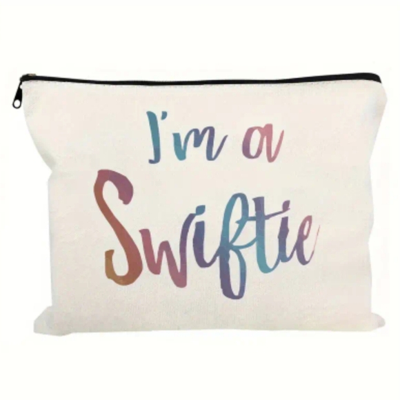 Taylor Swift canvas Makeup Bag - Picture 1 of 5
